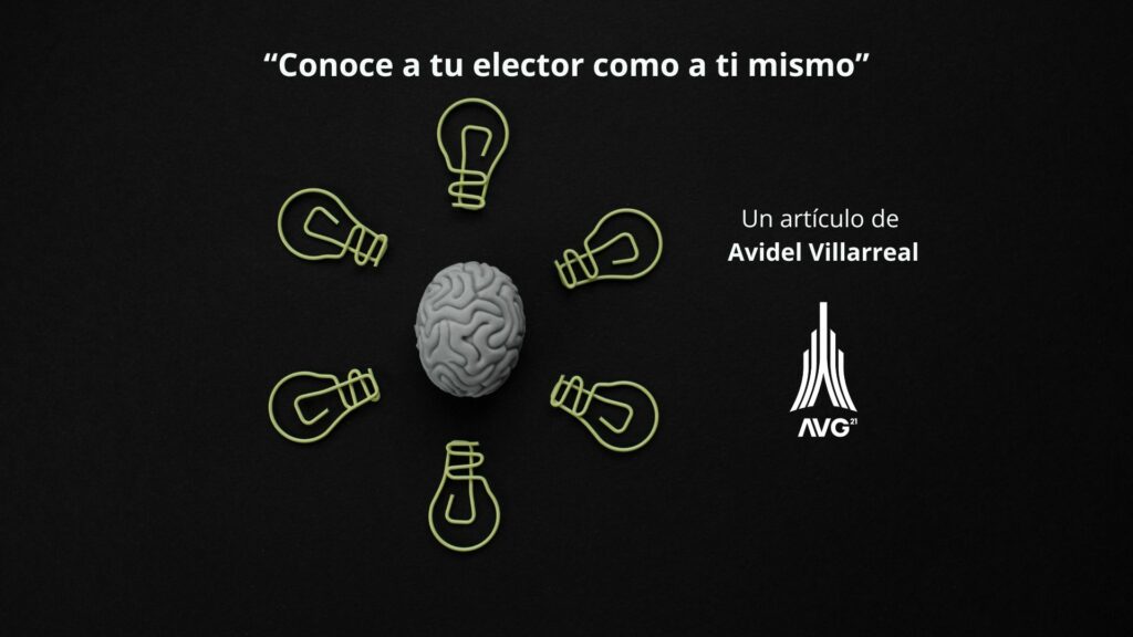 Conoce a tu elector como a ti mismo